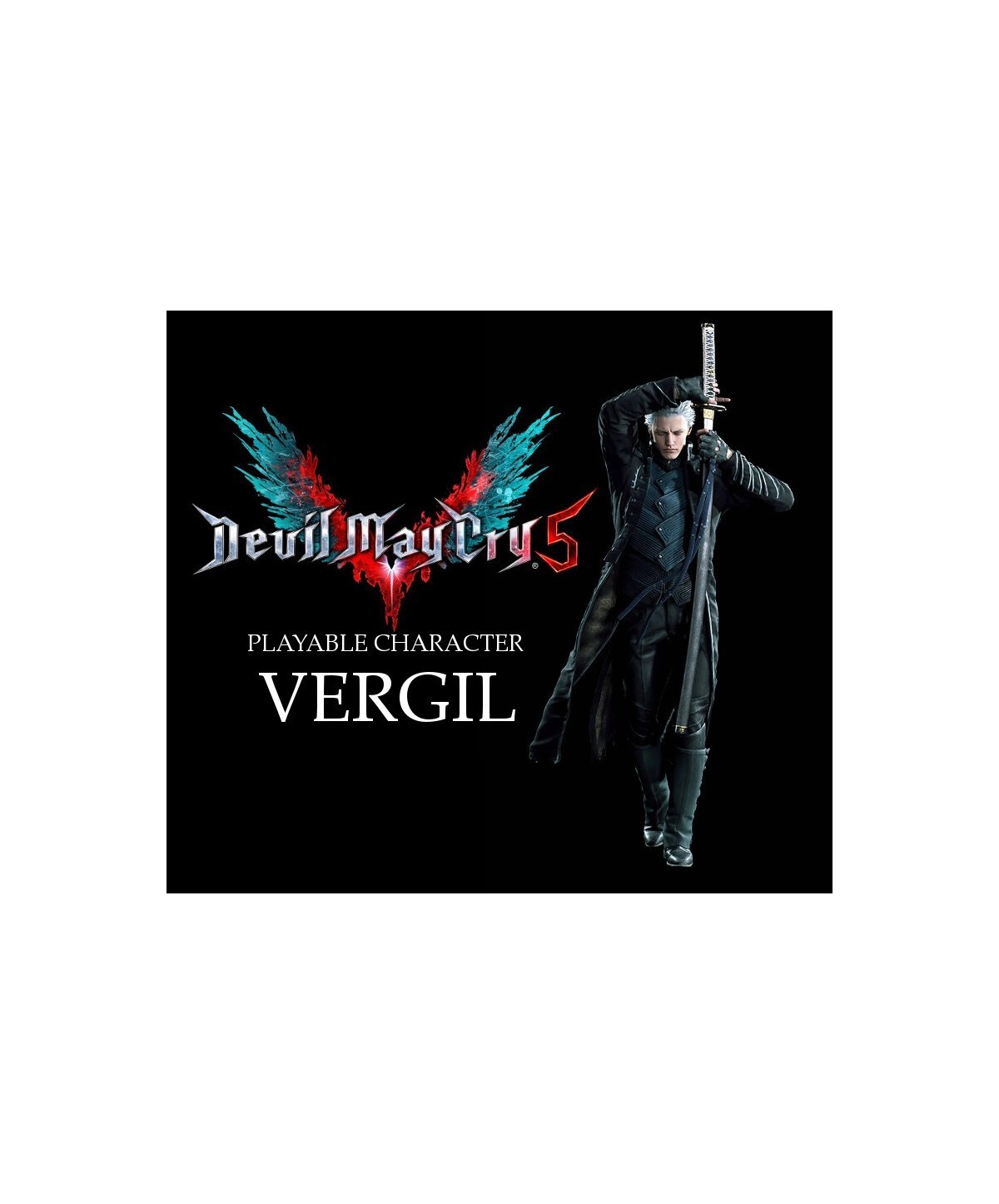 Devil May Cry 5 - Playable Character: Vergil DLC Steam Key EUROPE